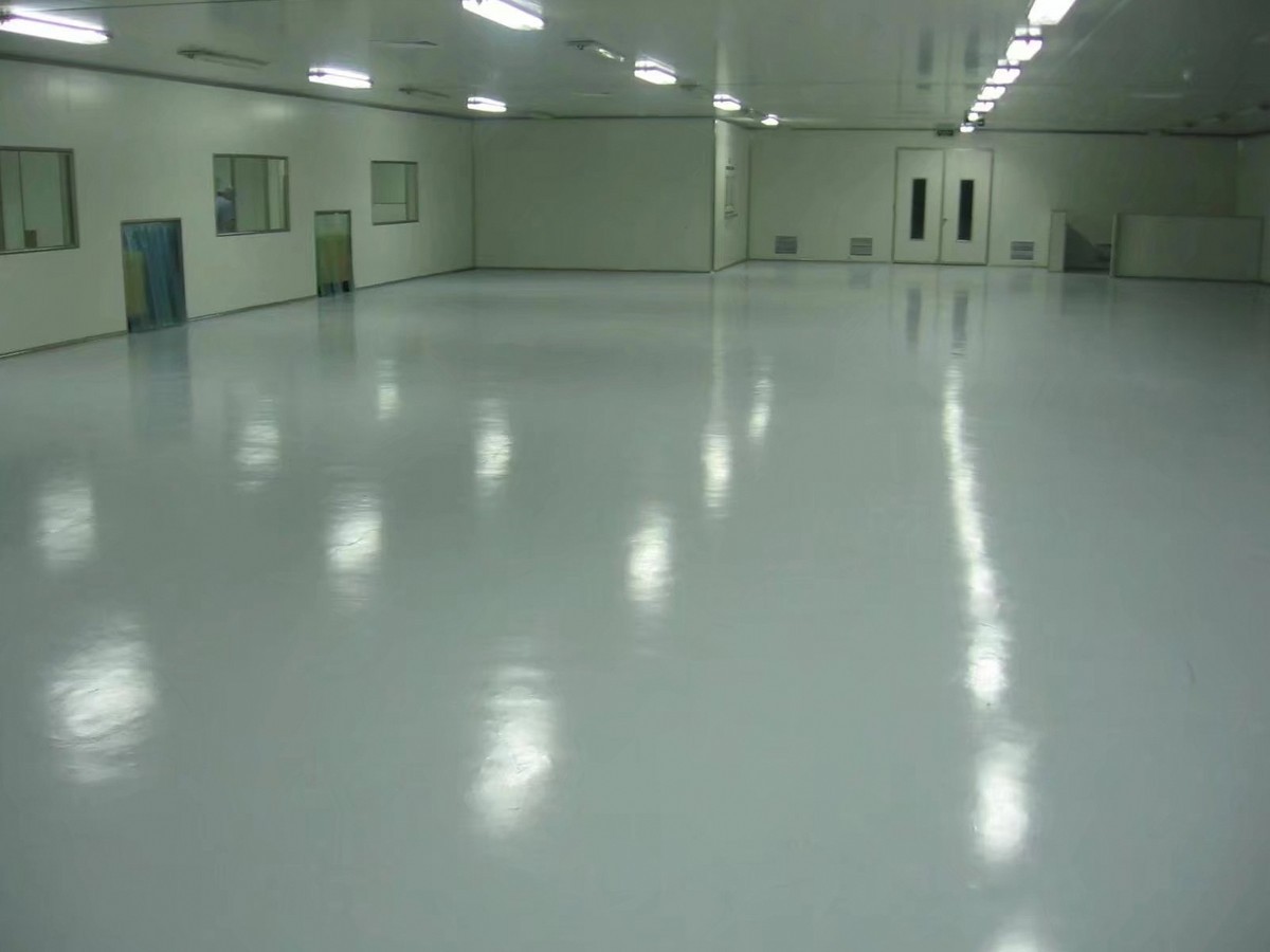 环氧地坪漆 - 九江环氧地坪漆施工案例：谋成地坪医院地面，8-10年寿命。江西专业环氧地坪漆厂家
