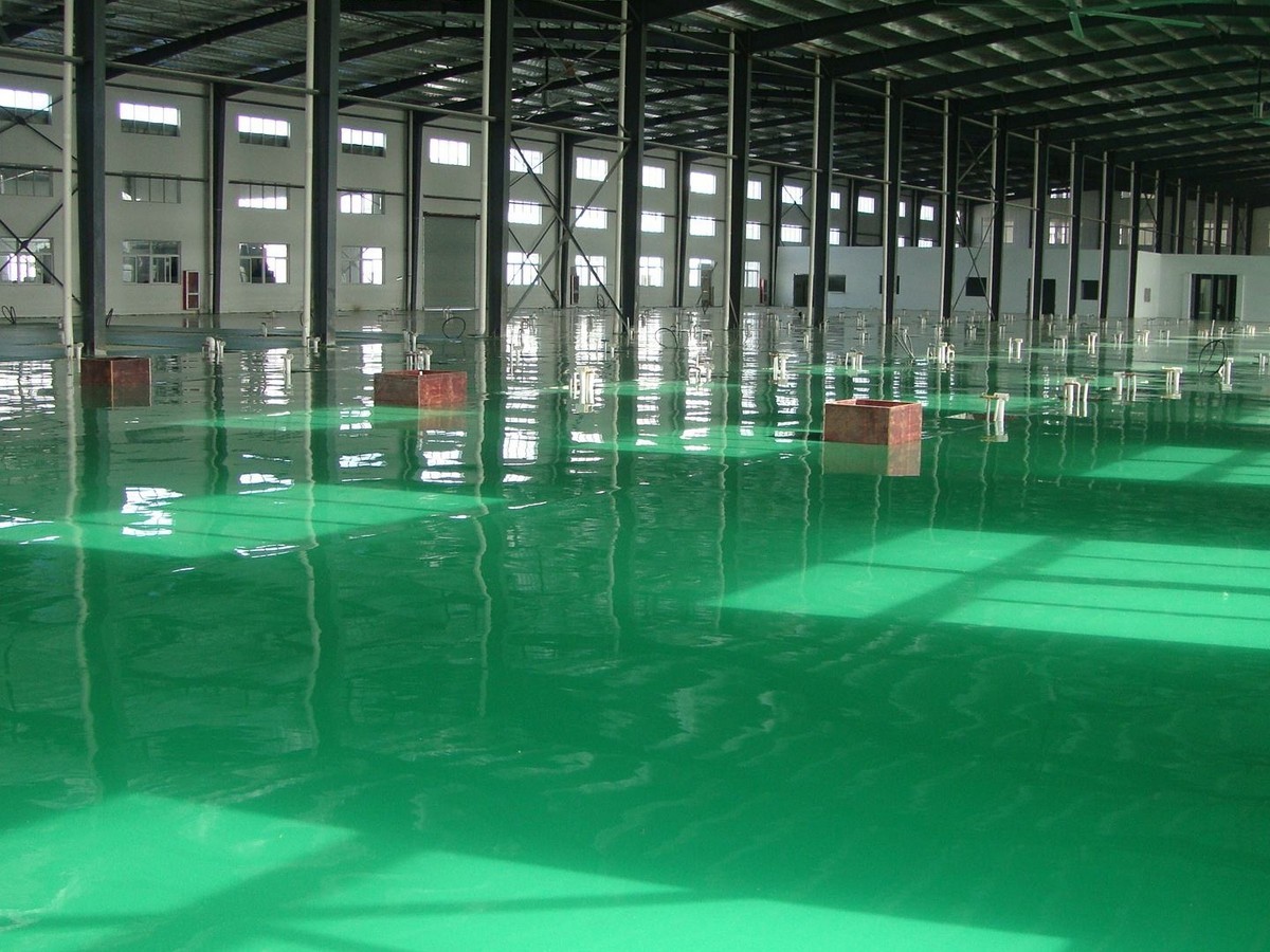 环氧地坪漆 - 南昌环氧地坪漆施工案例：谋成地坪医院地面，8-10年寿命。江西专业环氧地坪漆厂家