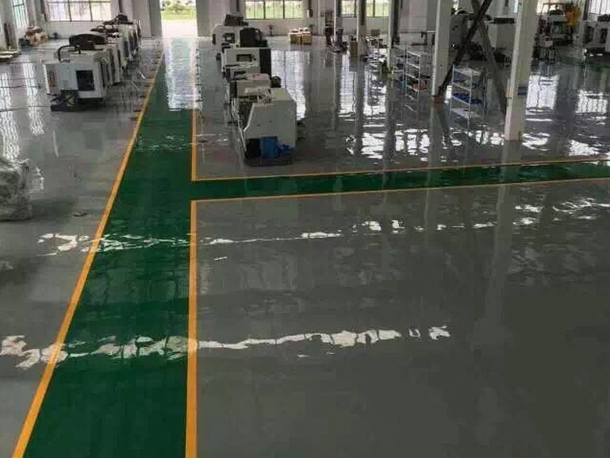 环氧地坪漆 - 商丘环氧地坪漆施工案例：谋成地坪仓库地面，8-10年寿命。河南专业环氧地坪漆厂家