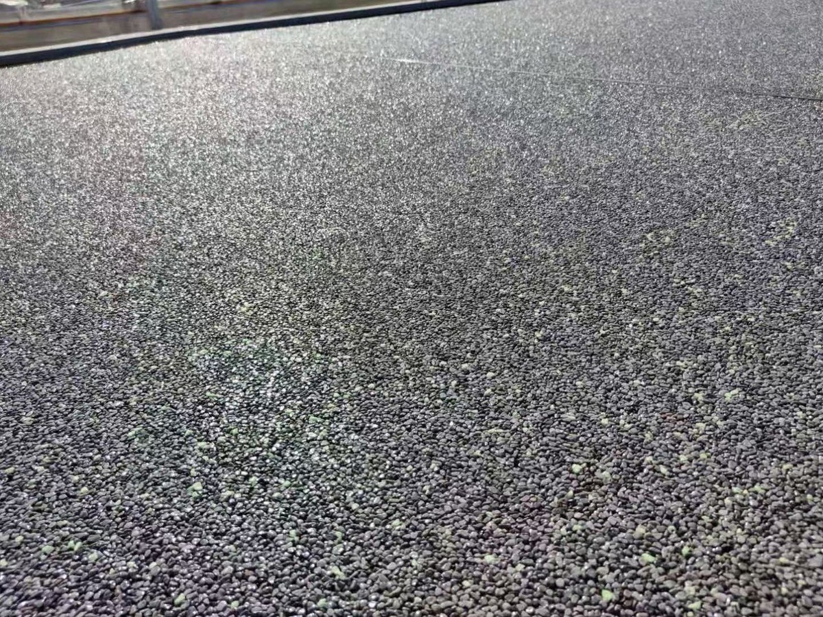 胶粘石 - 杭州胶粘石施工案例：谋成地坪公园步道，色彩自然。浙江专业胶粘石厂家，设计施工一体