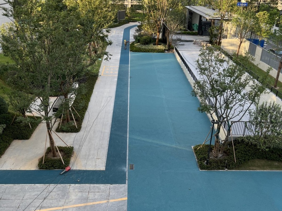 冷拌沥青 - 黄石冷拌沥青施工案例：谋成地坪厂区道路，常温拌合无需加热。湖北专业冷拌沥青厂家，