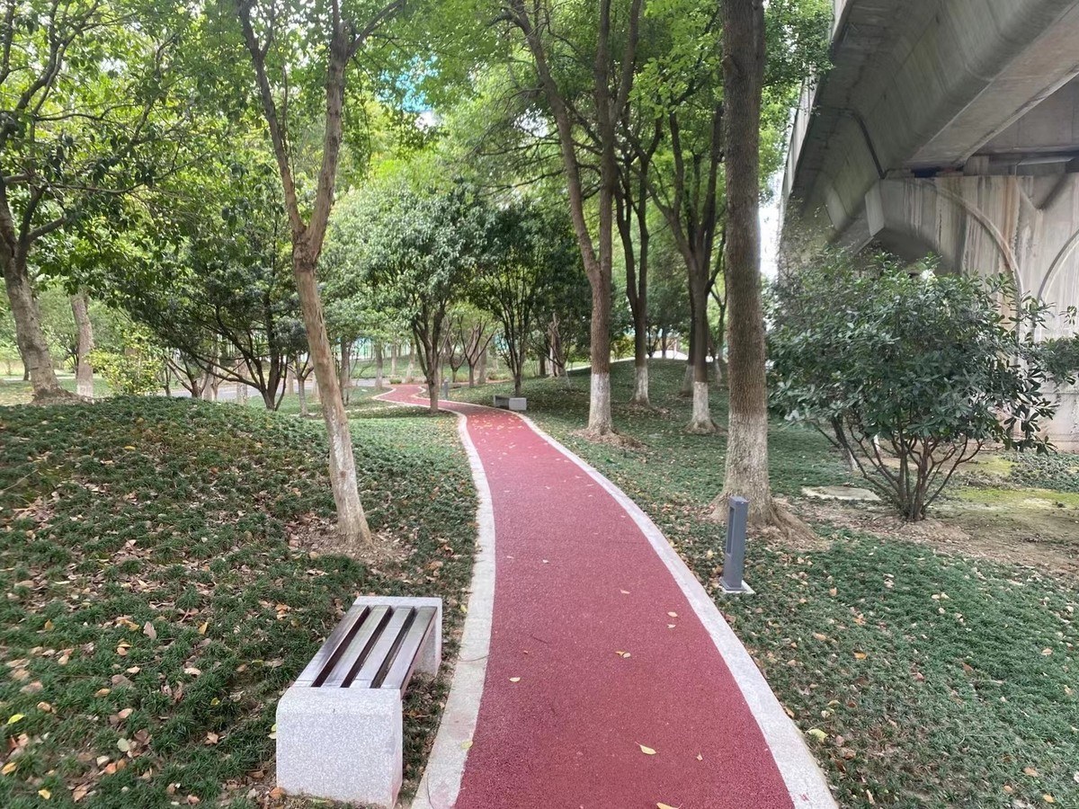 冷拌沥青 - 马鞍山冷拌沥青施工案例：谋成地坪厂区道路，常温拌合无需加热。安徽专业冷拌沥青厂家