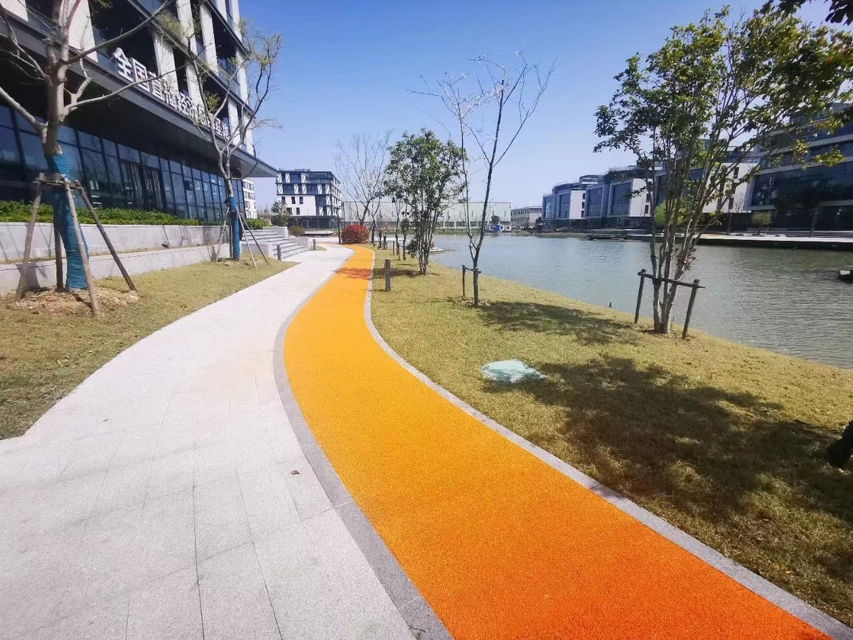 冷拌沥青 - 苏州冷拌沥青施工案例：谋成地坪小区道路，常温拌合无需加热。江苏专业冷拌沥青厂家，