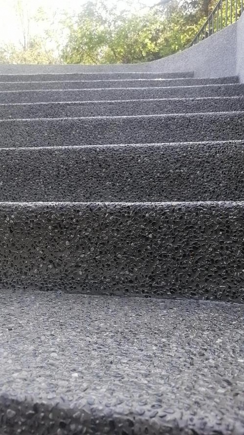 水洗石 - 南昌水洗石施工案例：谋成地坪园林景观，防滑耐磨。江西专业水洗石厂家，设计施工一体