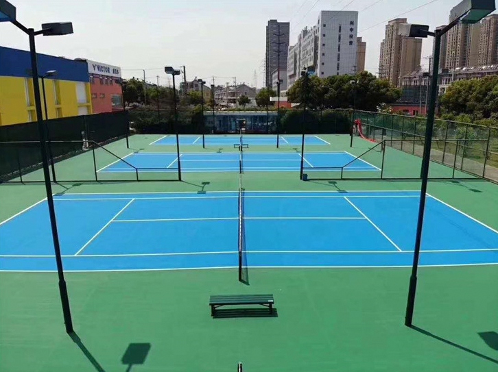 塑胶地坪 - 杭州塑胶地坪施工案例：谋成地坪运动场，弹性好防滑耐磨。浙江专业塑胶地坪厂家，设计