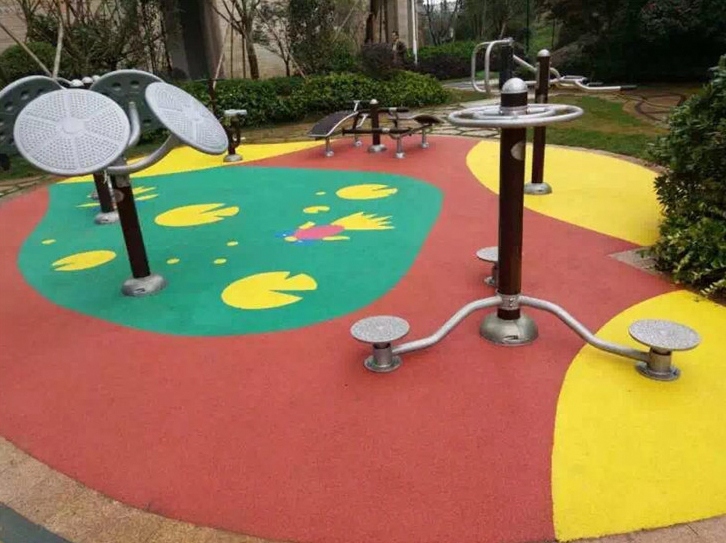 塑胶地坪 - 芜湖塑胶地坪施工案例：谋成地坪网球场，EPDM环保塑胶球场。安徽专业塑胶地坪厂家