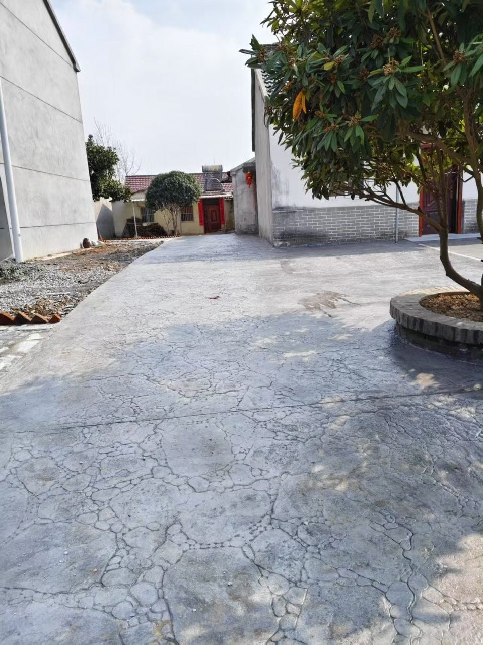 常州艺术压模地坪完工案例实拍 - 谋成地坪